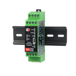 C24 - Serwer portów szeregowych: Ethernet na 4x RS485