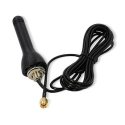 HSA-0727TFN2 Antenna 4G LTE Screwed h81mm Ø30mm c3m SMA-M