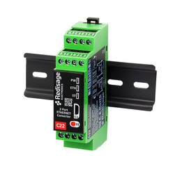 C22 - Serial Device Server (Ethernet to 2x RS232/RS485)