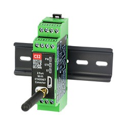 C32 - Serwer portów szeregowych (Wi-Fi/Ethernet na 2x RS232/RS485)