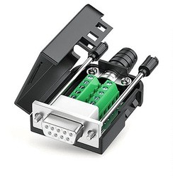 A04 Adapter DB9 żeński ze śrubą do zacisku śrubowego 9 pin