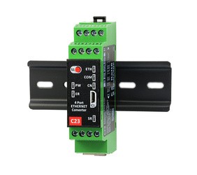 C23 Serwer Portów Szeregowych (Ethernet, 4x RS232)