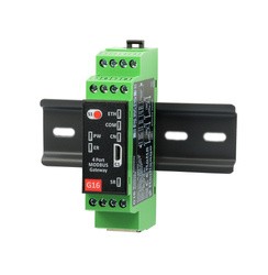 G16 - Modbus TCP to 4x RS485 (RTU/ASCII) Gateway
