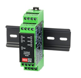 H03 - RS485 Hub 1:3 (Input Port Isolation)