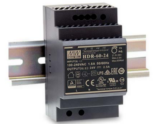 HDR6024 Power Supply 24V 2,5A 60W 3M DIN