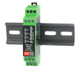 C01 - Konwerter M-Bus 10 Master na RS232 z izolacją 1kV DC